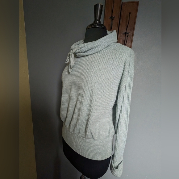 Anthropologie Sweaters - Anthropologie Saturday Sunday Seafoam Green Sweater, Women's Light Green Sweater